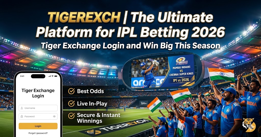 Tigerexch – The Ultimate Platform for IPL Betting 2026 Tiger Exchange Login and Win Big This Season