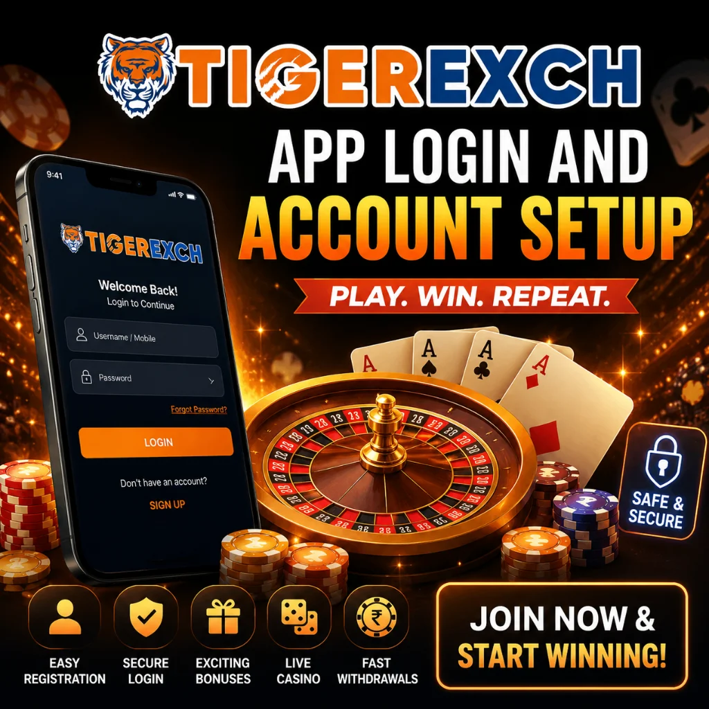 Tigerexch App Login and Account Setup