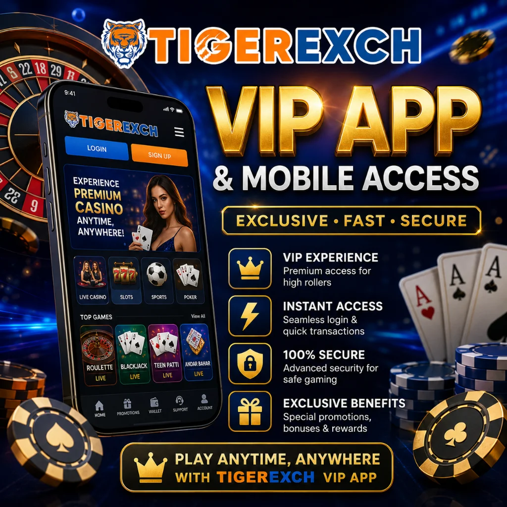 Tigerexch VIP App and Mobile Access